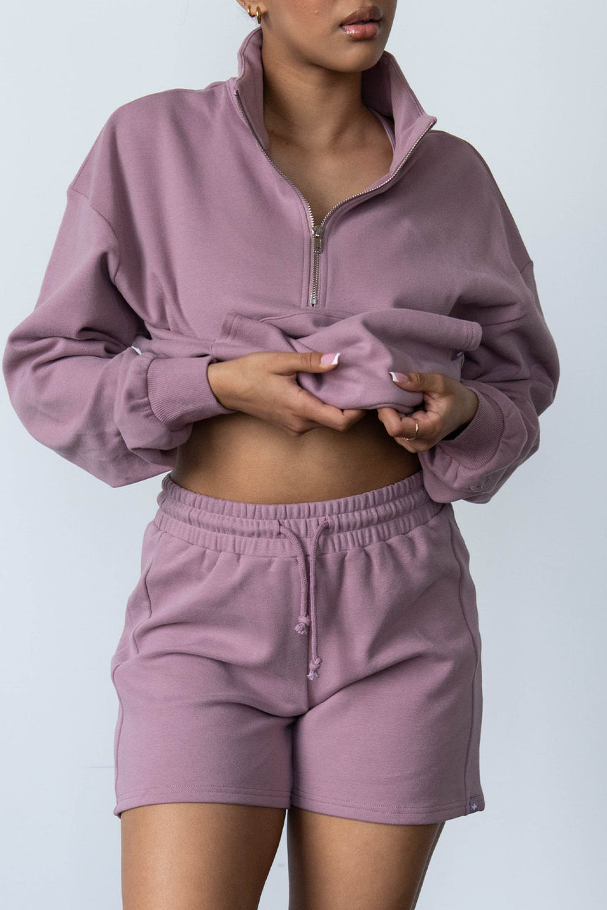 SWEAT SHORT 5" - BRIAR